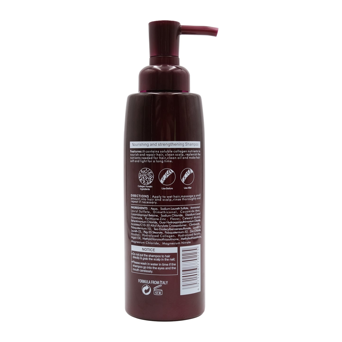 Collagen Keratin Shampoo 500ml