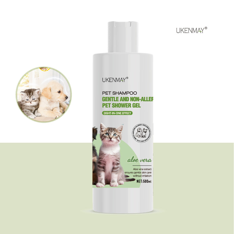 GENTLE AND NON-ALLERGIC PET SHOWER GEL