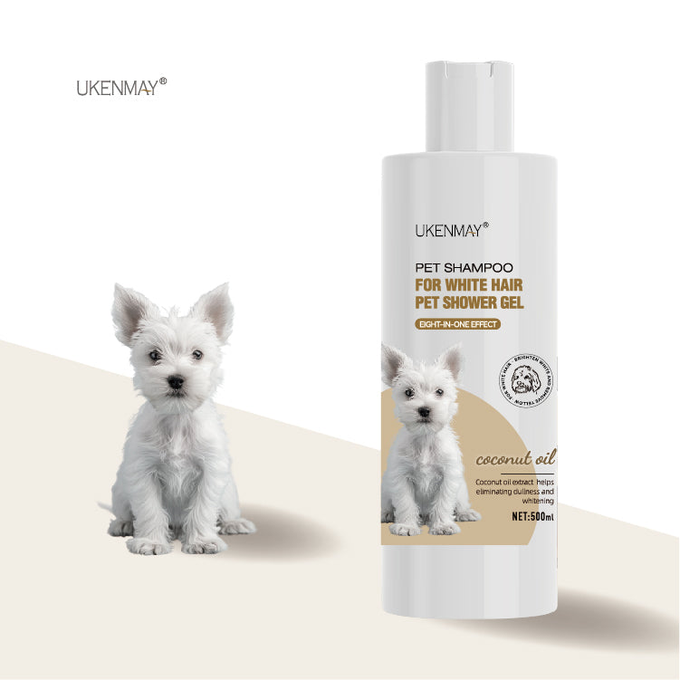 FOR WHITE HAIR PET SHOWER GEL
