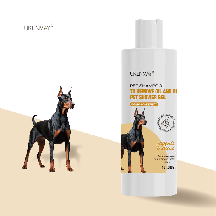 TO REMOVE OIL AND DIRT PET SHOWER GEL