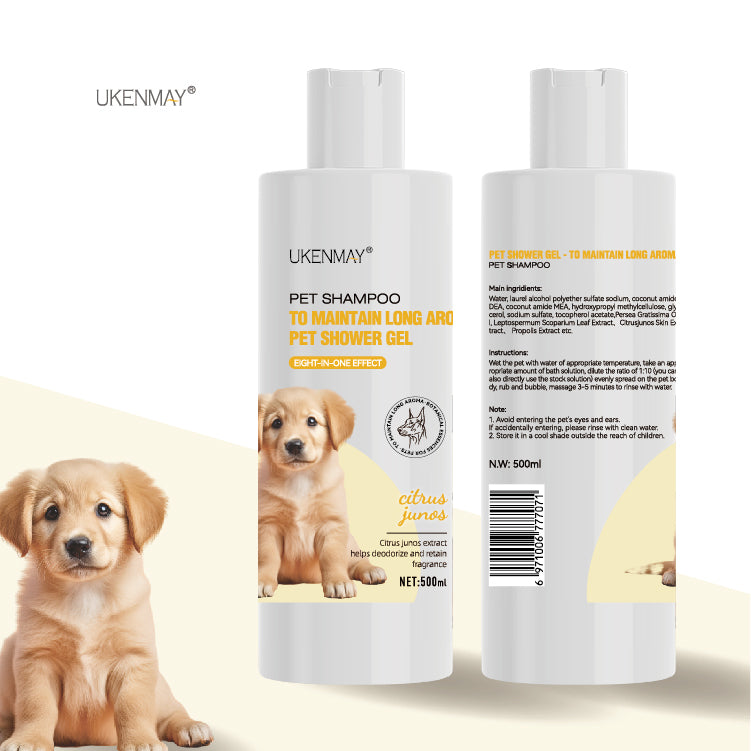 TO MAINTAIN LONG AROMA PET SHOWER GEL