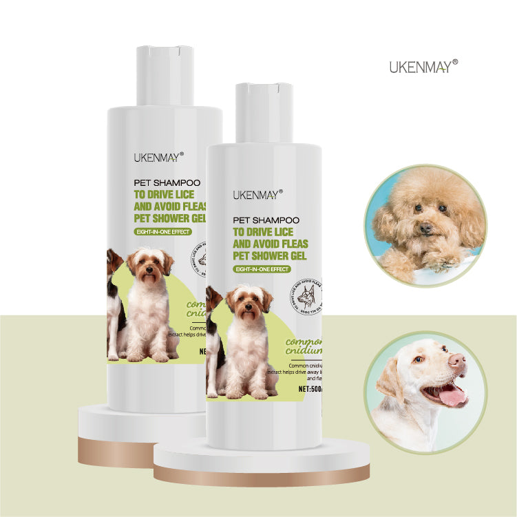 TO DRIVE LICE AND AVOID FLEAS PET SHOWER GEL
