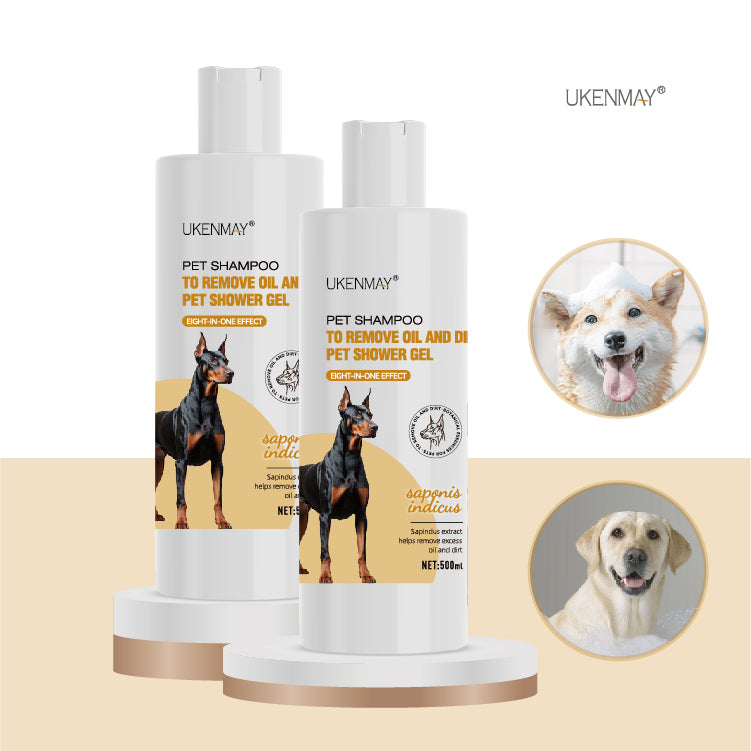 TO REMOVE OIL AND DIRT PET SHOWER GEL