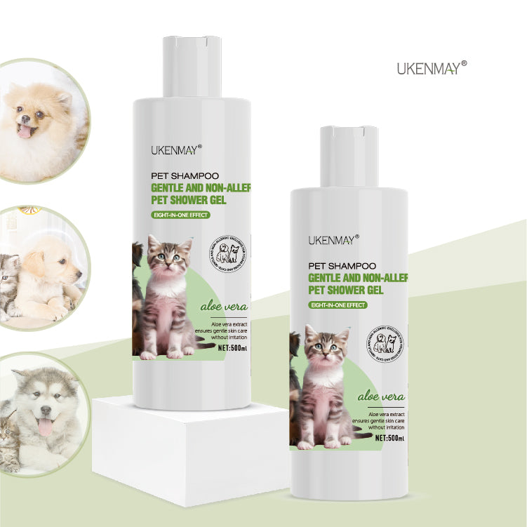 GENTLE AND NON-ALLERGIC PET SHOWER GEL