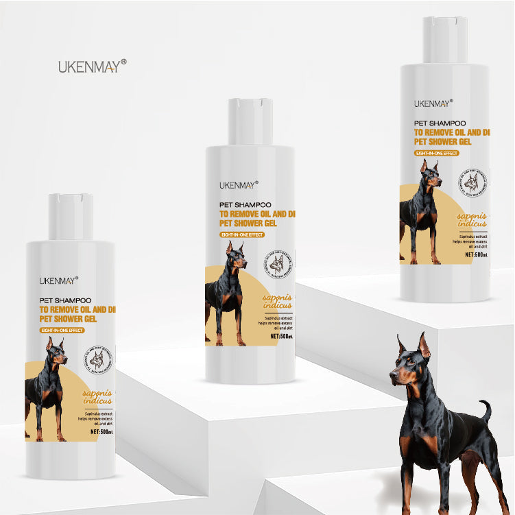 TO REMOVE OIL AND DIRT PET SHOWER GEL
