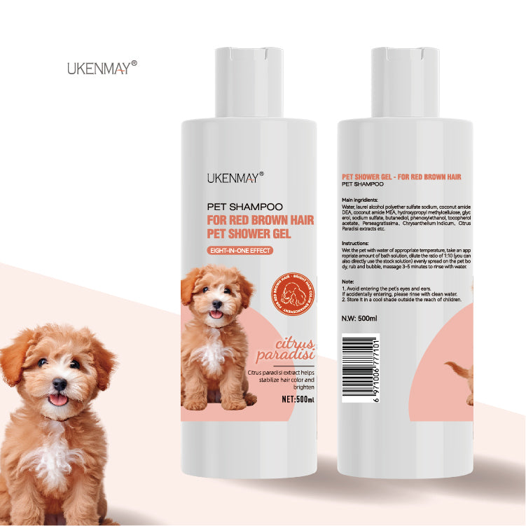 FOR RED BROWN HAIR PET SHOWER GEL