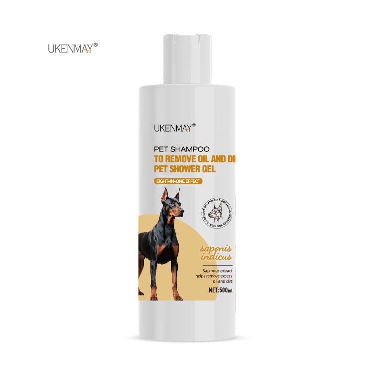 TO REMOVE OIL AND DIRT PET SHOWER GEL