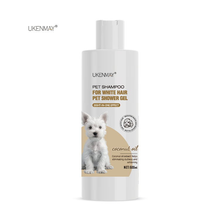 FOR WHITE HAIR PET SHOWER GEL