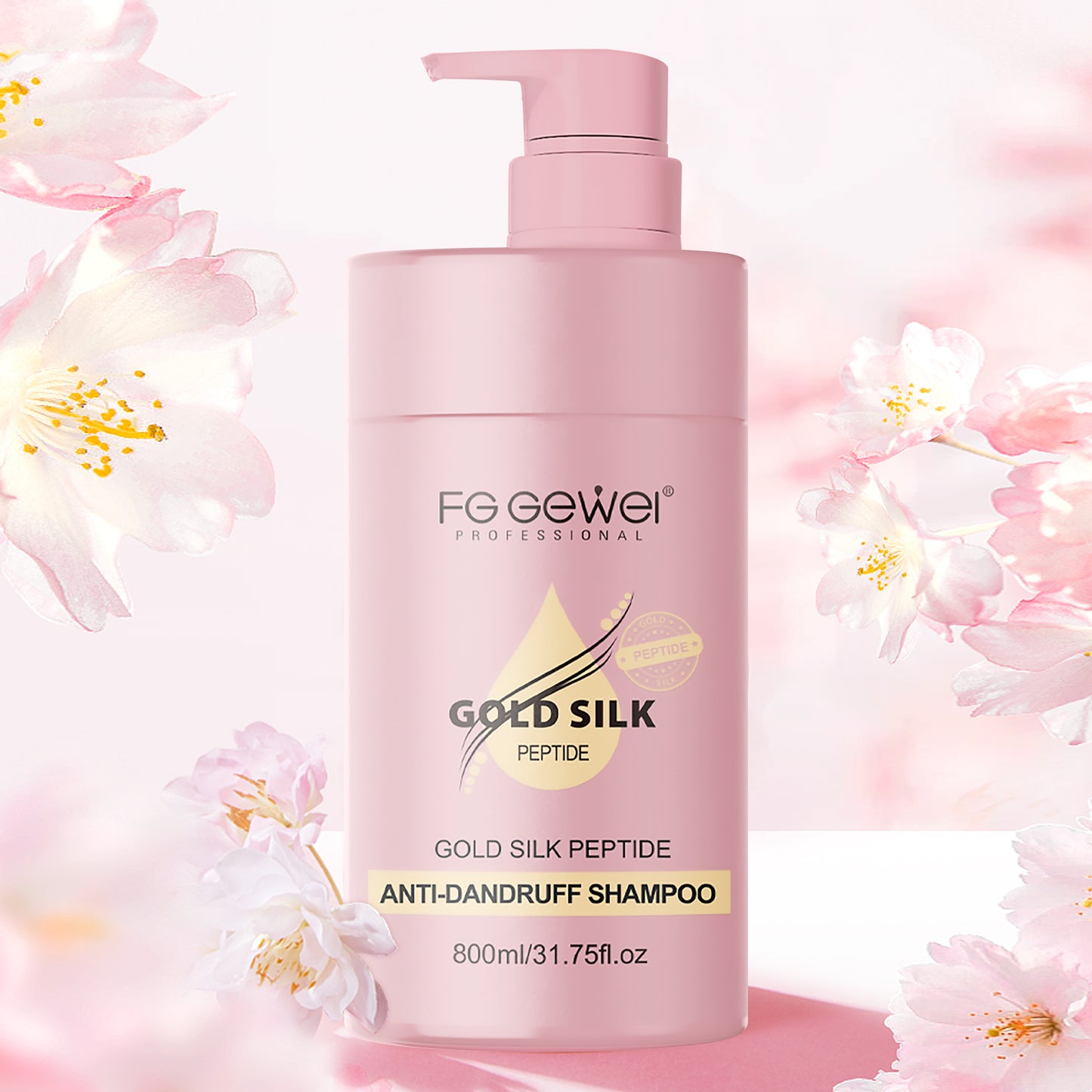 Golden Silk Peptide Anti-Dandruff Shampoo 900ml