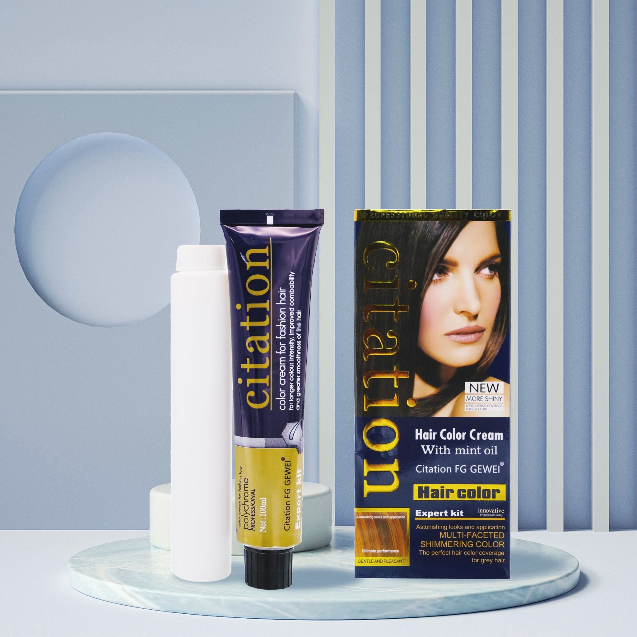 COLORANT CHEVEUX CITATION HAIR COLOR BLACK – FG GeWeI Professional