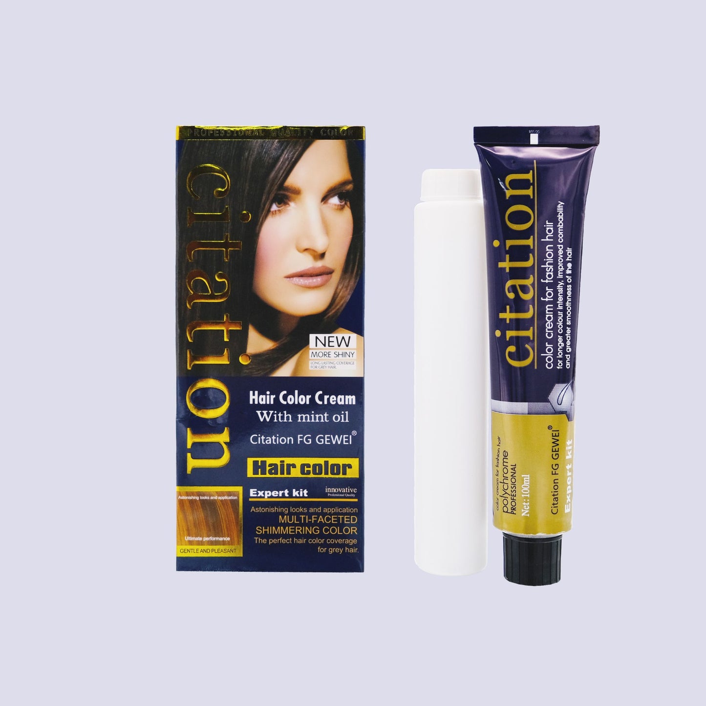 COLORANT CHEVEUX CITATION HAIR COLOR BLACK