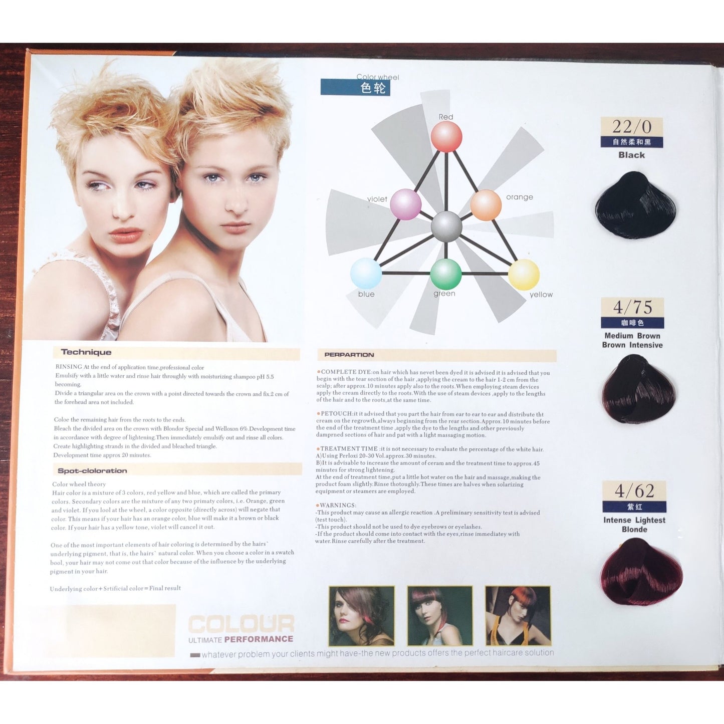 COLORANT CHEVEUX CITATION HAIR COLOR BLACK